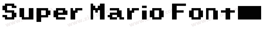 Super Mario Font字体转换